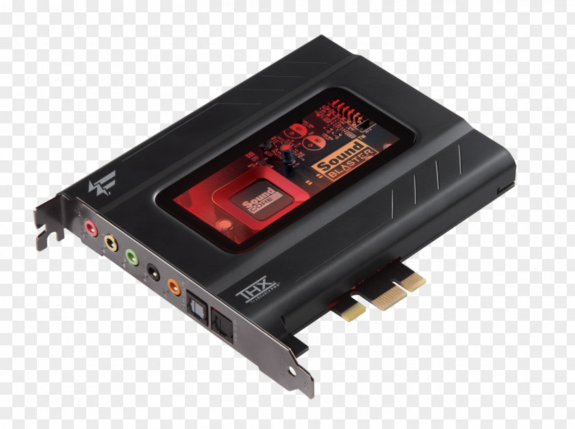 Sound Cards & Audio Adapters Creative Blaster Recon3D Fatal1ty Pro Labs PCI Express PNG