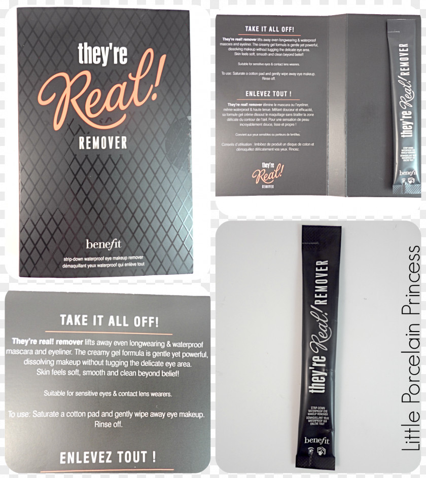 Benefit Cosmetics They're Real! Lengthening Mascara Brand PNG