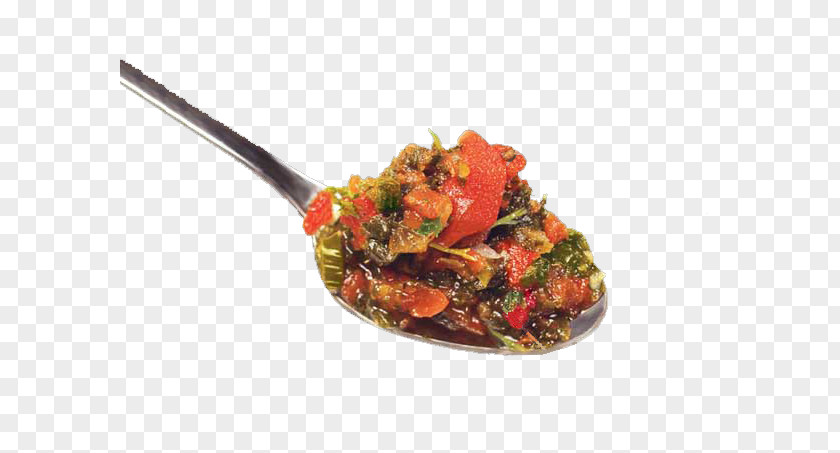 Cooked Tomato Salsa Recipe Homemade Dish Vegetable Cutlery PNG