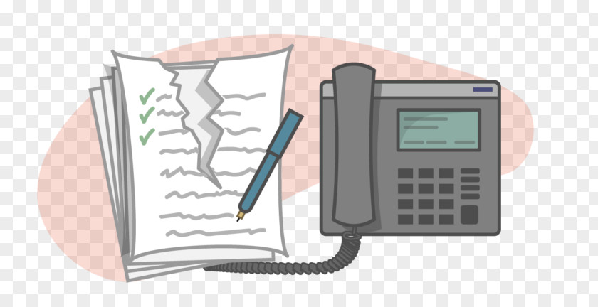 Corded Phone Technology Telephone Office Equipment Booth PNG