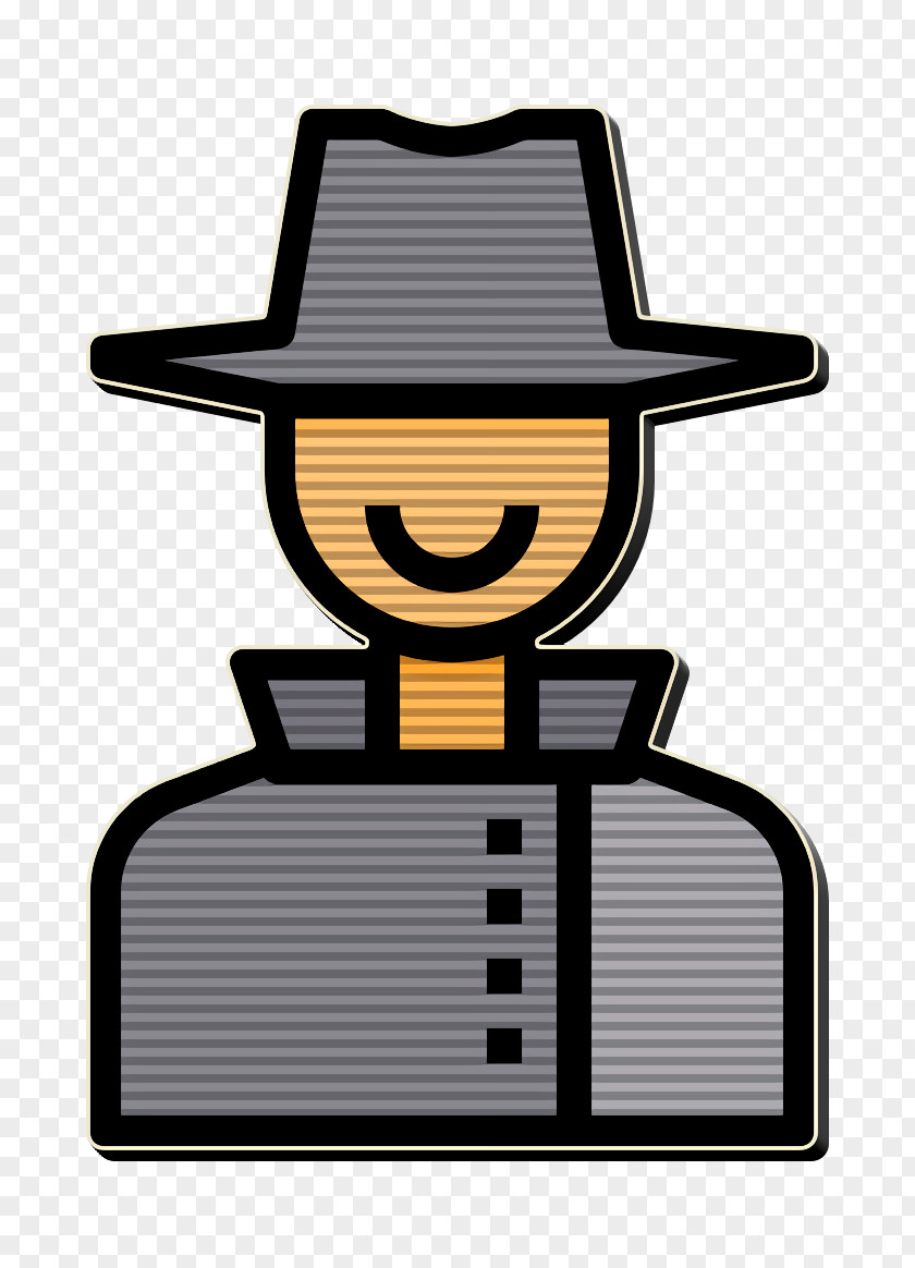 Crime Icon Hat Detective PNG