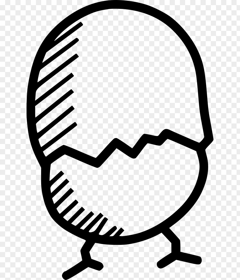 Easter Chick Stencil Outline Clip Art Openclipart Drawing PNG