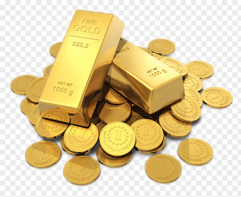 Silver Coin Gold As An Investment Bar Bullion Metal PNG