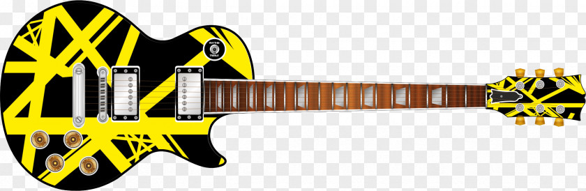 Van Halen Acoustic Guitar Electric Logo Slide PNG