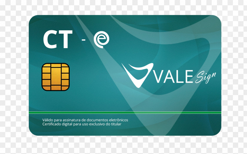 2016 CT Ninho Do Urubu Juridical Person Certification Smart Card Security Token ValeSign PNG