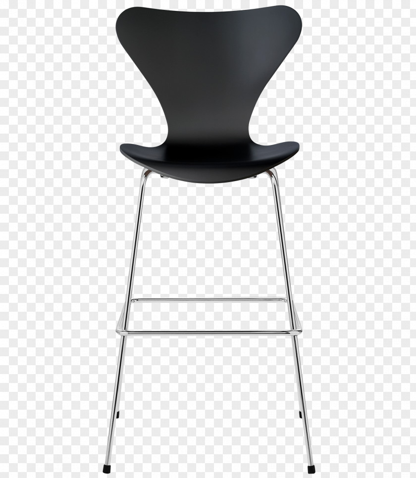 Chair Model 3107 Bar Stool Fritz Hansen PNG