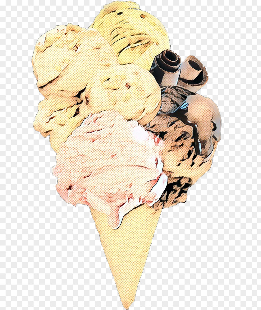 Dessert Beige Ice Cream PNG