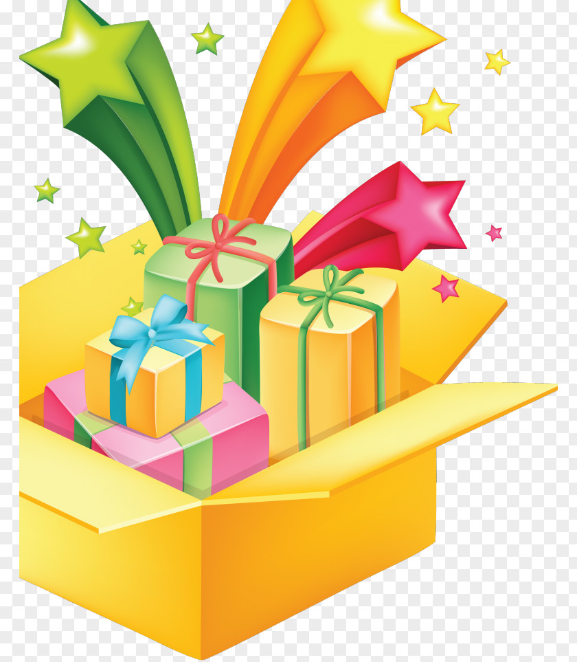 Gift Wrapping Clip Art Birthday Prize PNG
