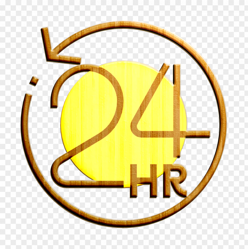 24 Hours Icon Shopping And Retail Time PNG