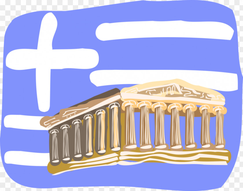 Acropolis Symbol Of Athens Clip Art Illustration Vector Graphics Image PNG