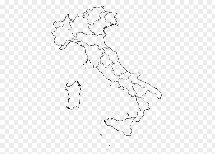 Blank Directions Regions Of Italy South Tyrol Map Florence PNG