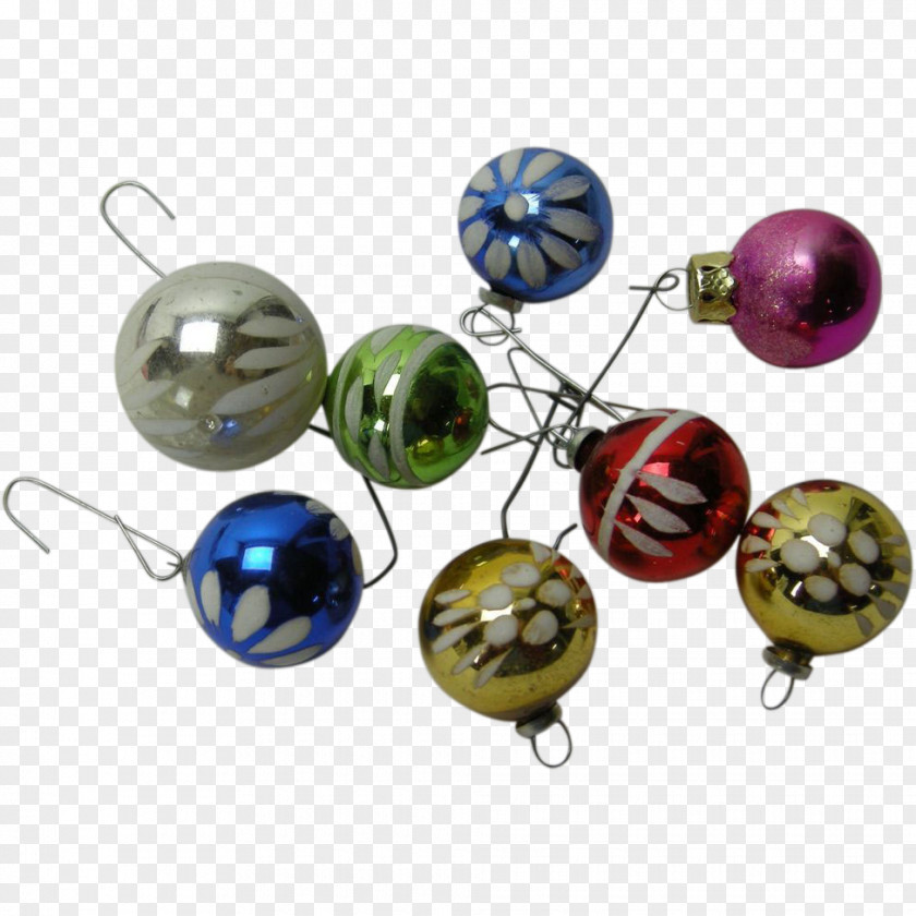 Christmas Earring Bead Body Jewellery Ornament PNG