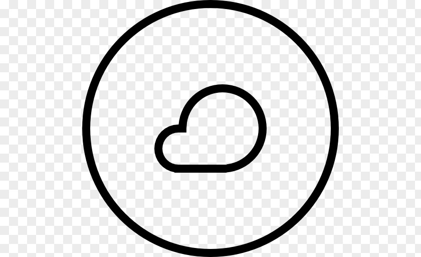 Cloud Without Button PNG