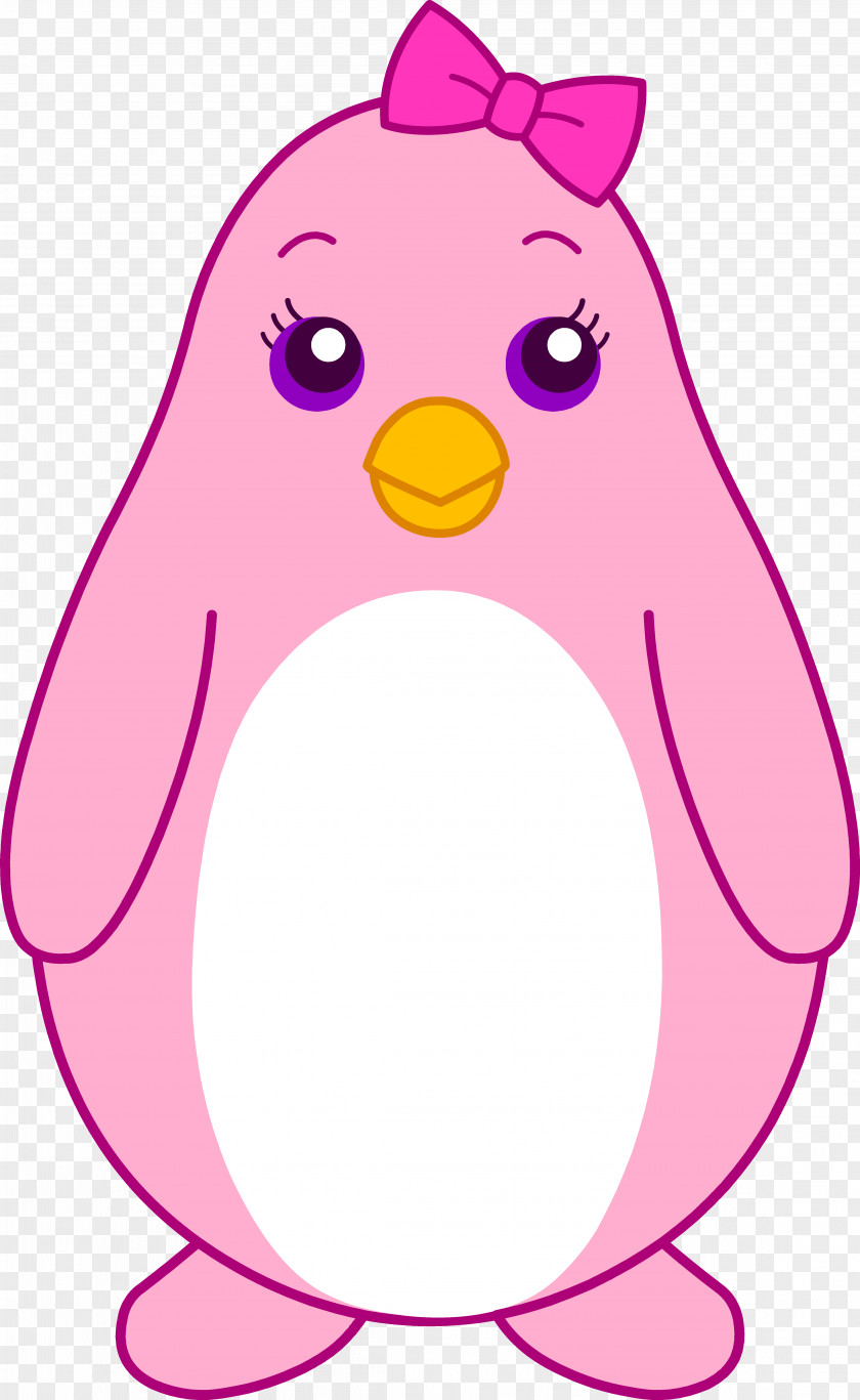 Cute Bow Penguin Clip Art Openclipart Free Content Illustration PNG