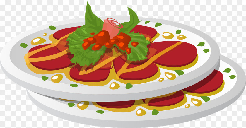 Food Platter Cliparts Carpaccio Organic Clip Art PNG