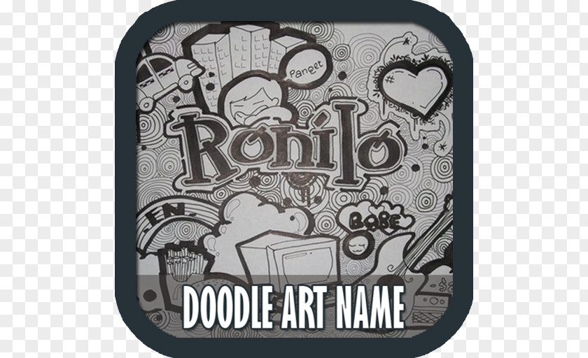 Graffiti Doodle Art Name PNG