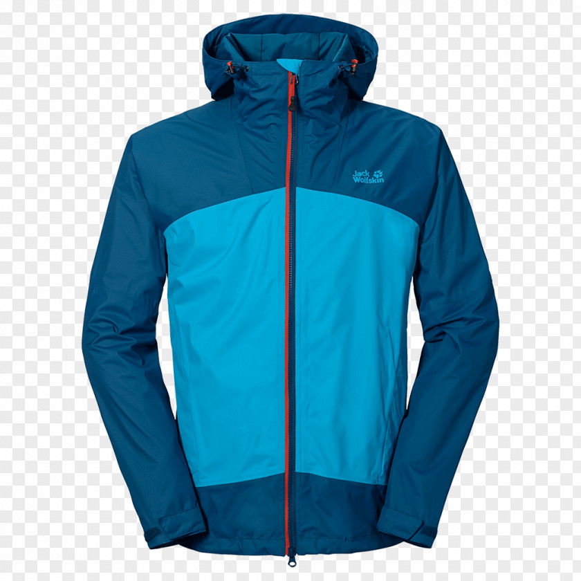 Jacket Hoodie Jack Wolfskin Raincoat PNG