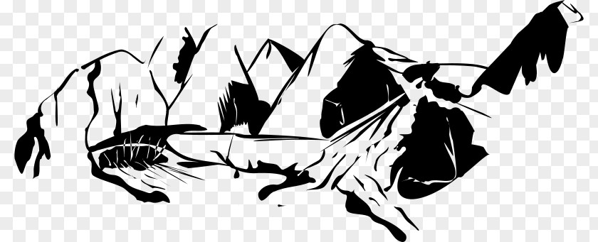 Mountain Outline Download Clip Art PNG