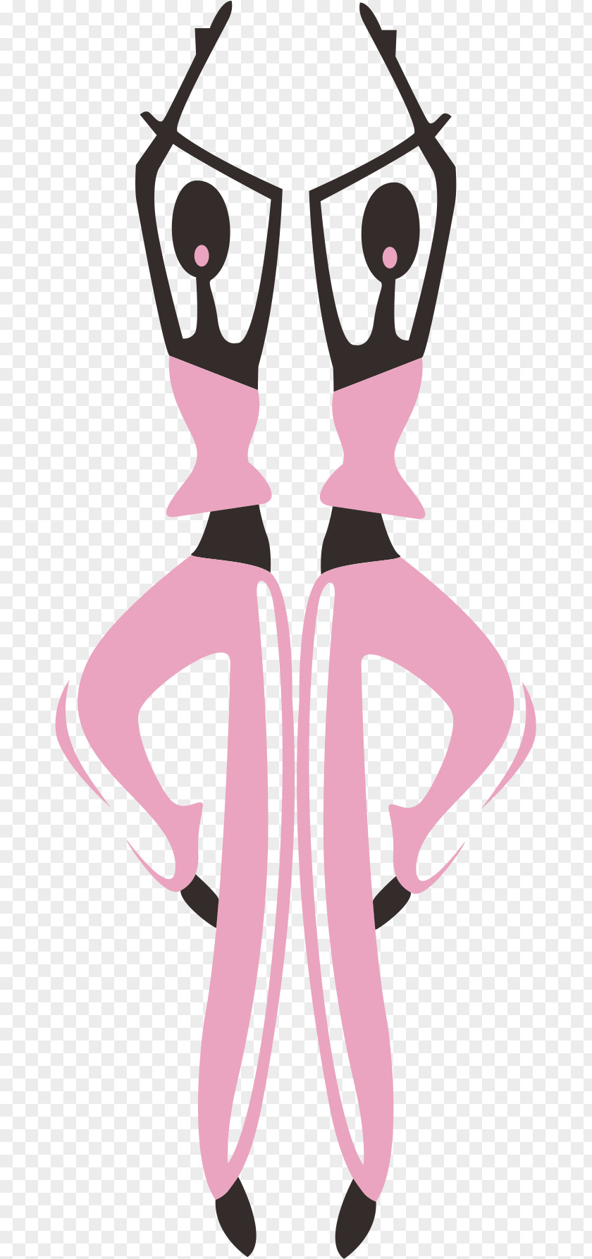 Pattern Woman Dance PNG