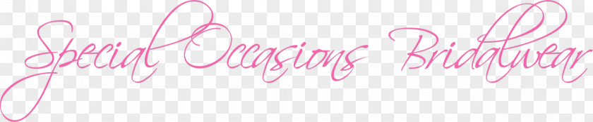 Special Occasion Calligraphy Pink M Text Font PNG