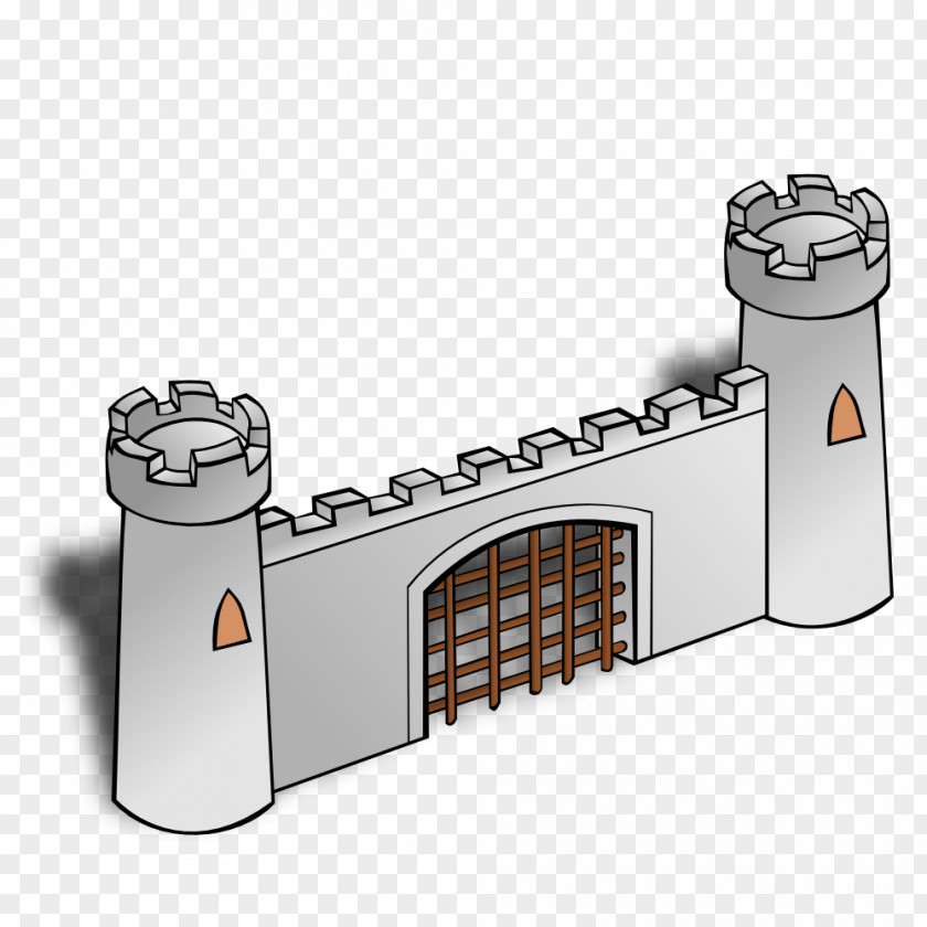 Stronghold Cliparts Fortified Gateway Castle Clip Art PNG