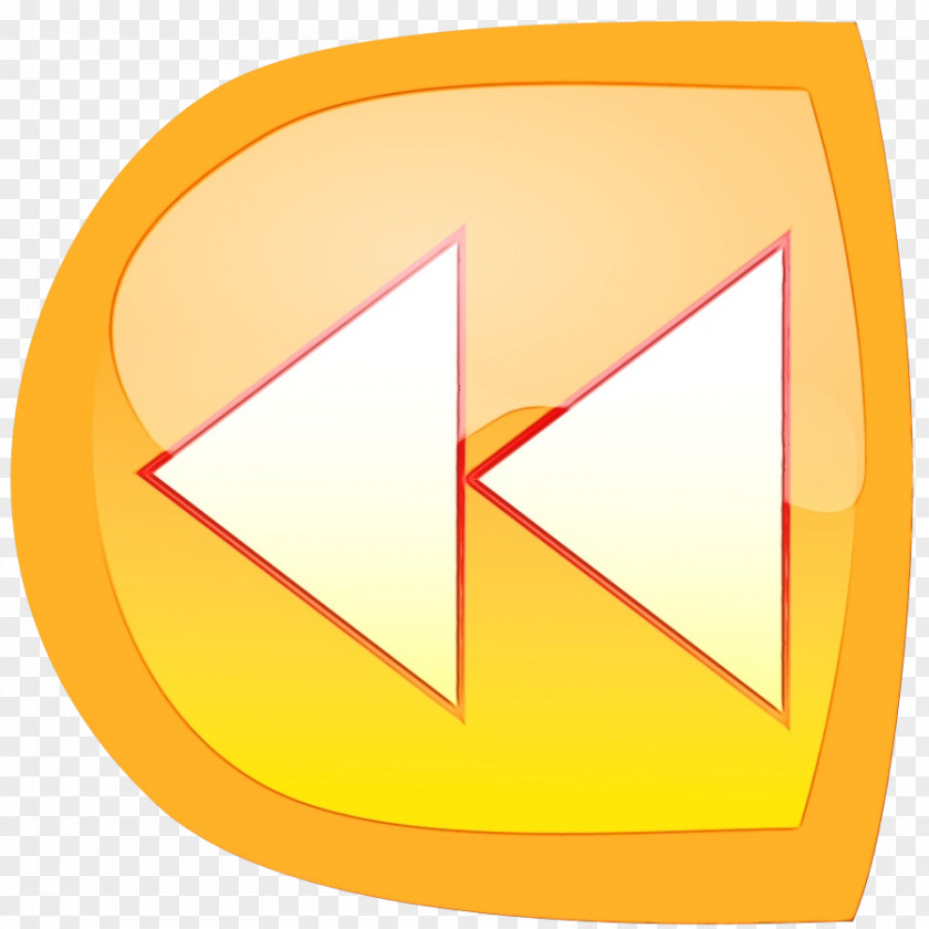 Logo Symbol Yellow Arrow PNG