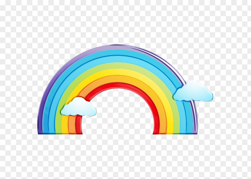 Meteorological Phenomenon Rainbow Line PNG