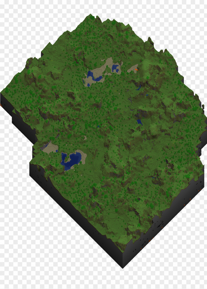 Minecraft Volume Alpha Vegetation Biome Lawn PNG