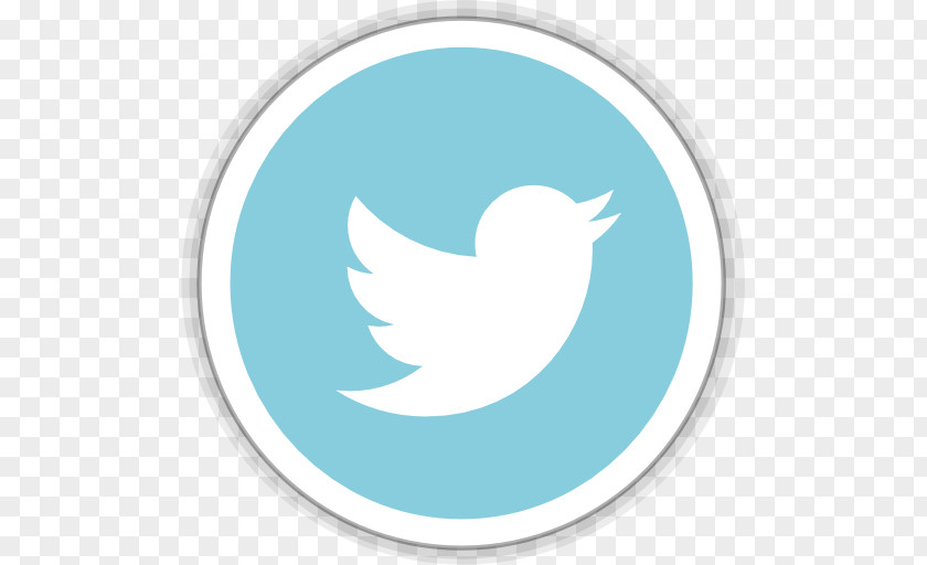 Twitter Blue Aqua Beak Sky Bird PNG