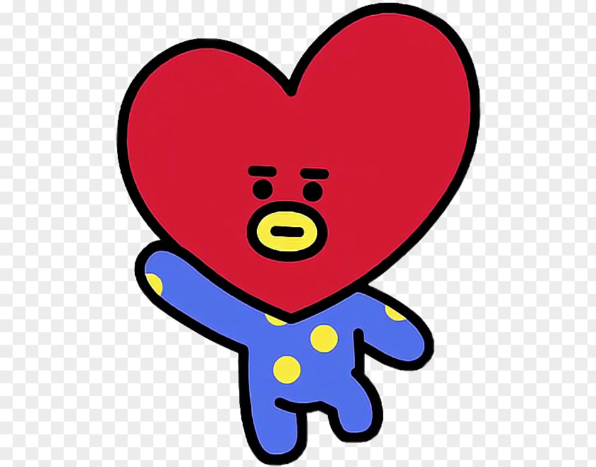 BTS Tata Motors Blood Sweat & Tears Line Friends Sticker PNG