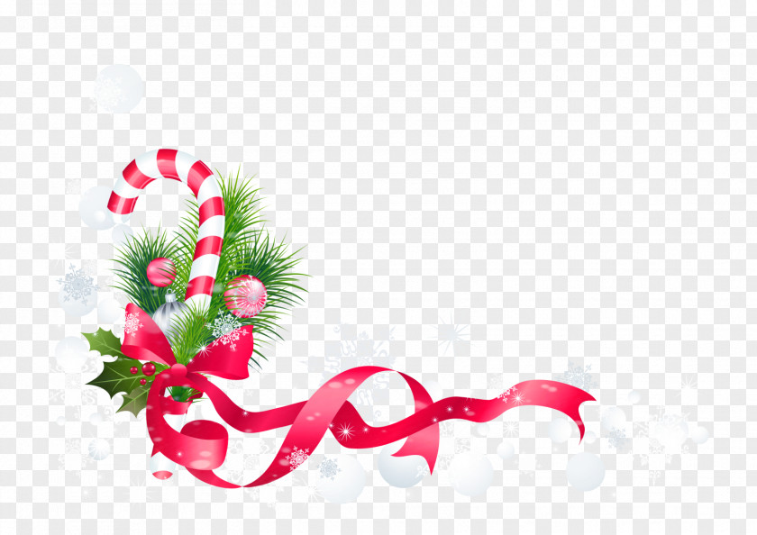 Christmas Vector Material Candy Cane Decoration Clip Art PNG