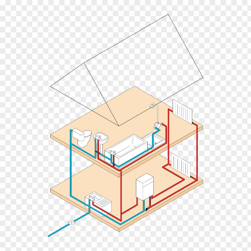 Design House Line Angle PNG