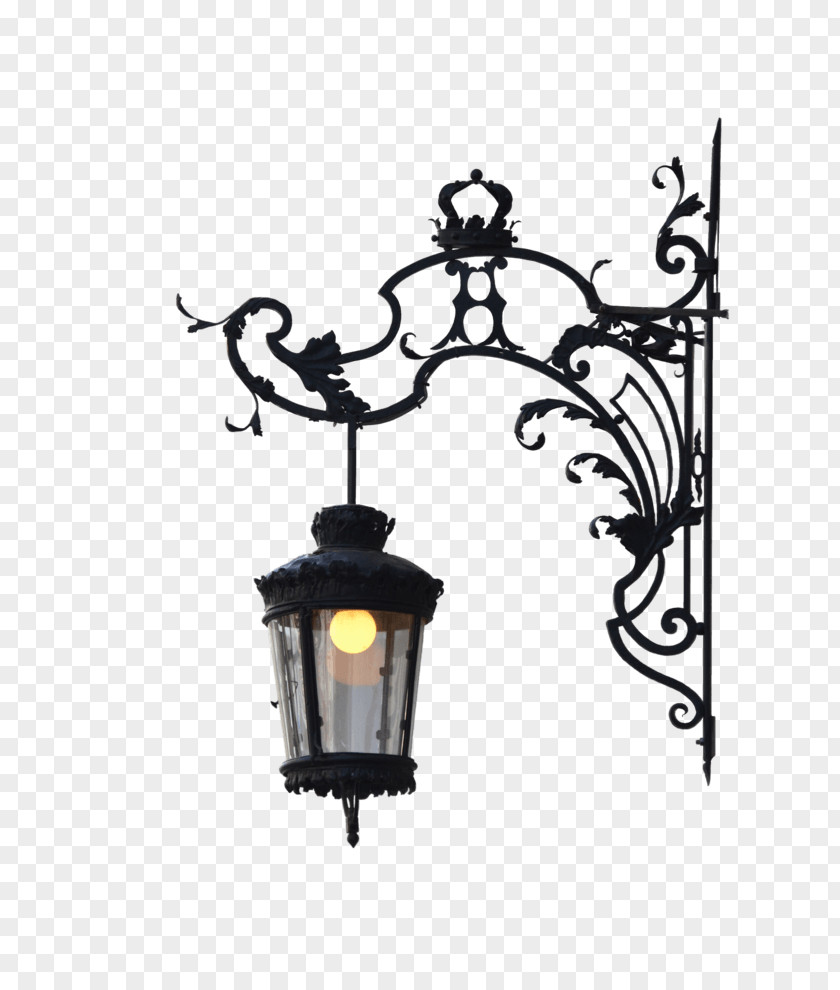 Lamp Street Wall PNG Wall, turned on black sconce clipart PNG
