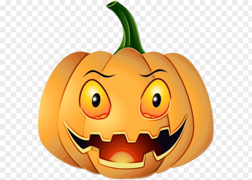 Plant Smile Pumpkin PNG