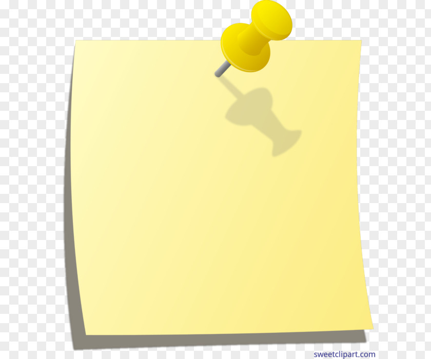 Post It Note Clip Art Yellow Paper Red White PNG