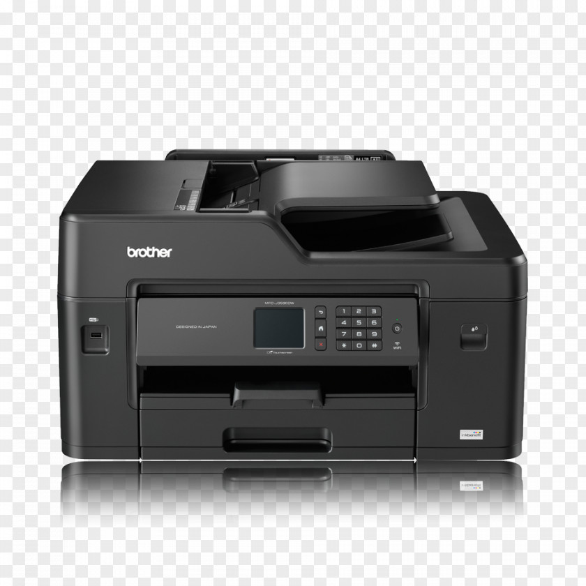 Printer Multi-function Brother Industries Laser Printing PNG