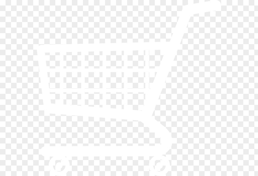 Shopping Cart Black And White Point Angle Pattern PNG