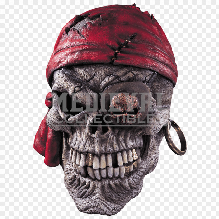 Skull Mask Halloween Costume PNG