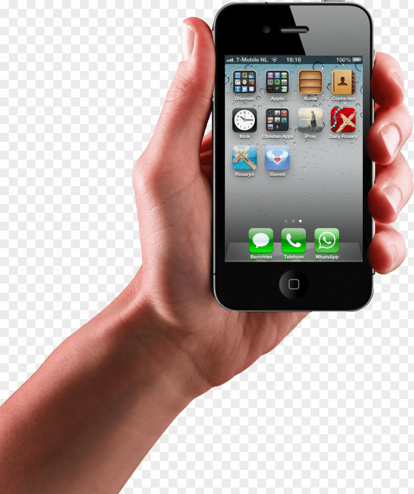 Smartphone In Hand Image IPhone 6 Plus 5s Apple PNG