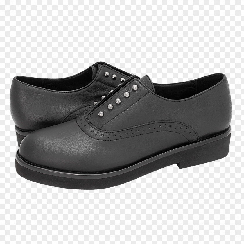 Woman Oxford Shoe Patent Leather Black PNG
