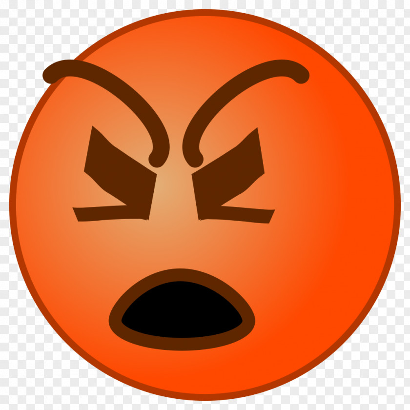 Angry Smilies Emoticon Clip Art PNG