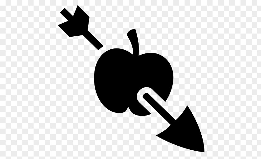Apple Fruit Black And White Monochrome Photography Logo PNG