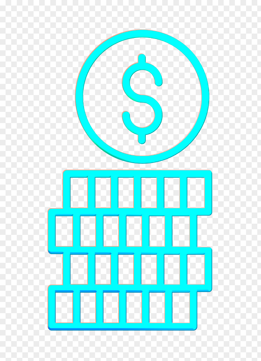 Cash Icon Coin Investment PNG