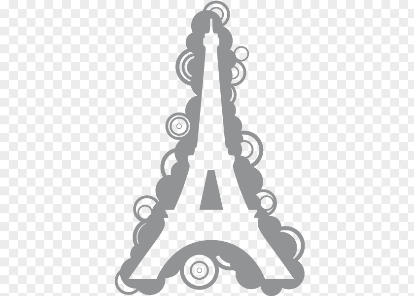 Eiffel Tower White PNG