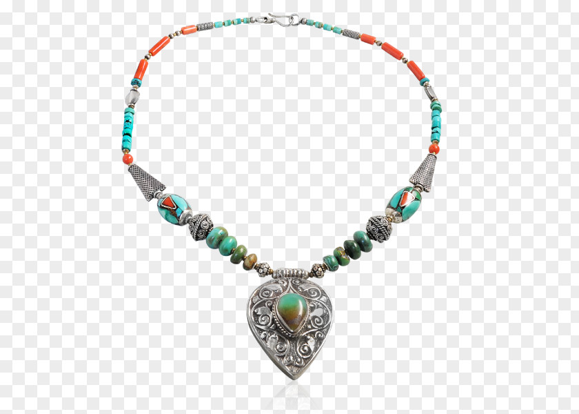 Necklace Turquoise Red Coral Baltic Amber PNG