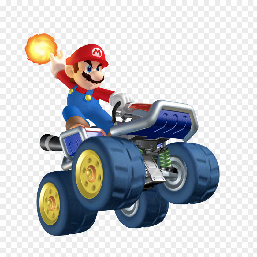 Super Mario Kart 7 64 Galaxy Luigi PNG
