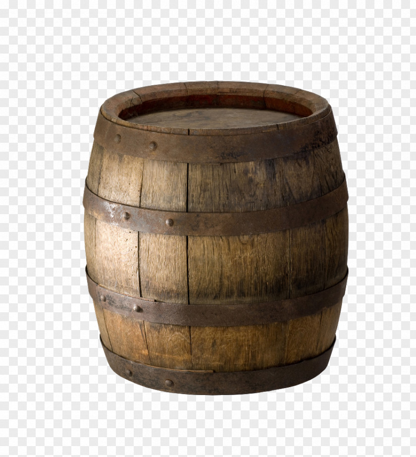 Wooden Bucket Red Wine Oak Alcoholic Drink Barrel PNG
