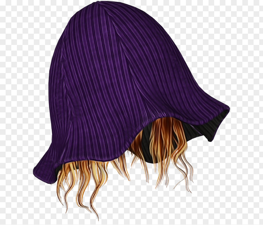 Knit Cap Hat Violet Magenta Beanie PNG