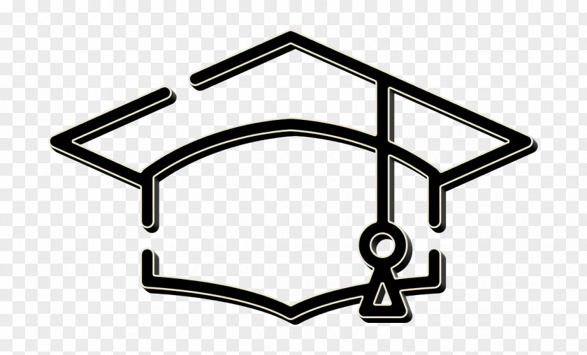 Symbol Logo School Icon Mortarboard Academy PNG