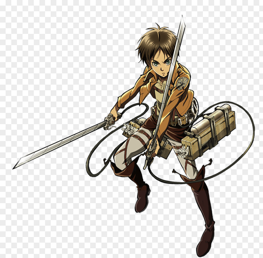 T-shirt Attack On Titan: Humanity In Chains Eren Yeager Key PNG